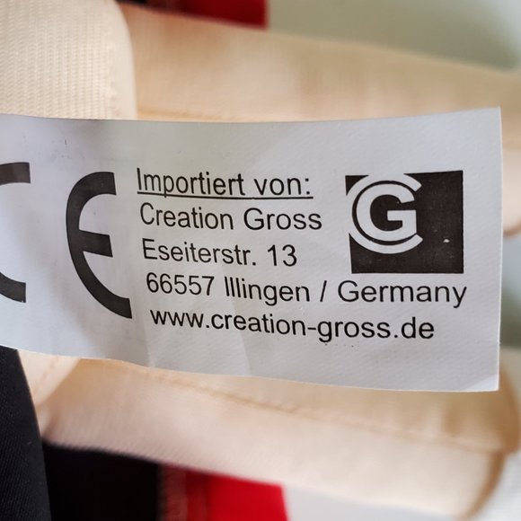 German Girl Doll Plush Stuffed Cloth Red Braided Yarn Hair Ethnic Costume Dress - Picture 10 of 10